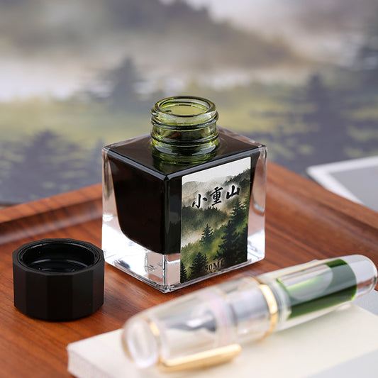 Encre pour Stylo-Plume Montagne Brumeuse 50ml MAJOHN