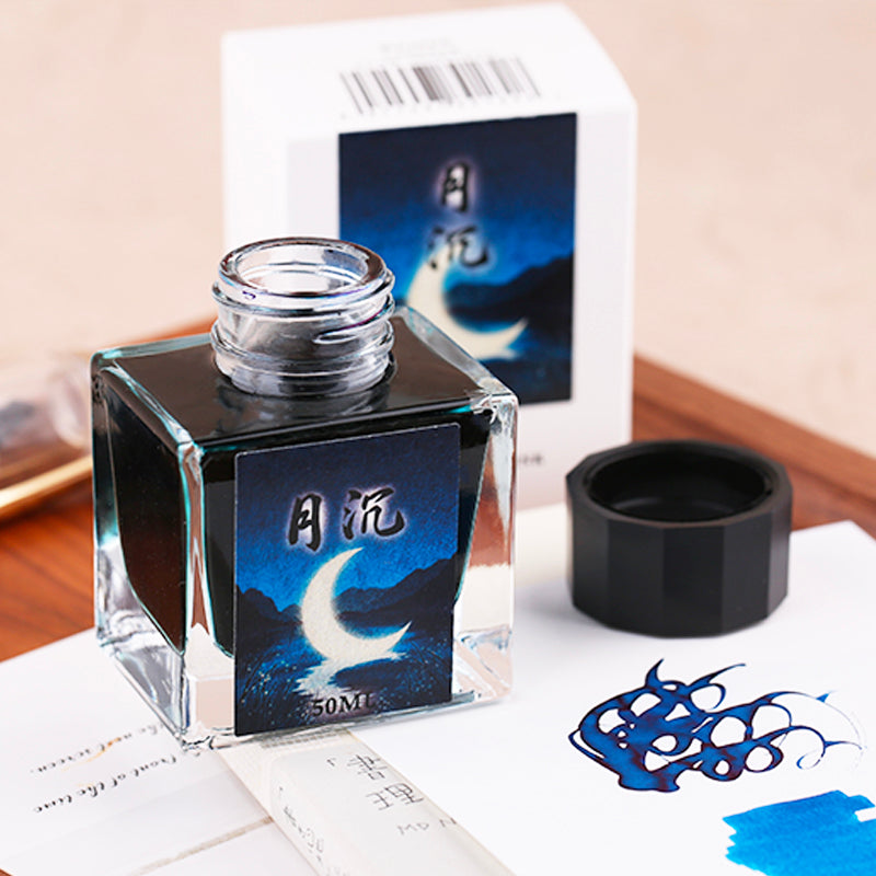 Encre pour Stylo-Plume Lune Descendante 50ml MAJOHN