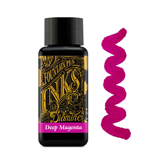 Encre pour Stylos-Plume Deep Magenta 30ml Diamine