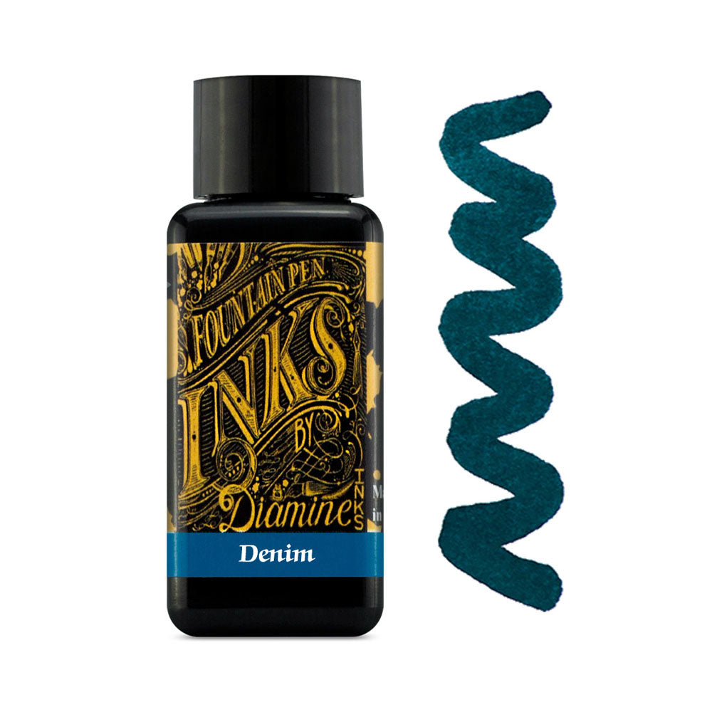 Encre pour Stylos-Plume Denim 30ml Diamine