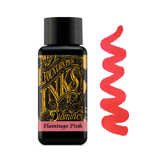 Encre pour Stylos-Plume Flamingo Pink 30ml Diamine