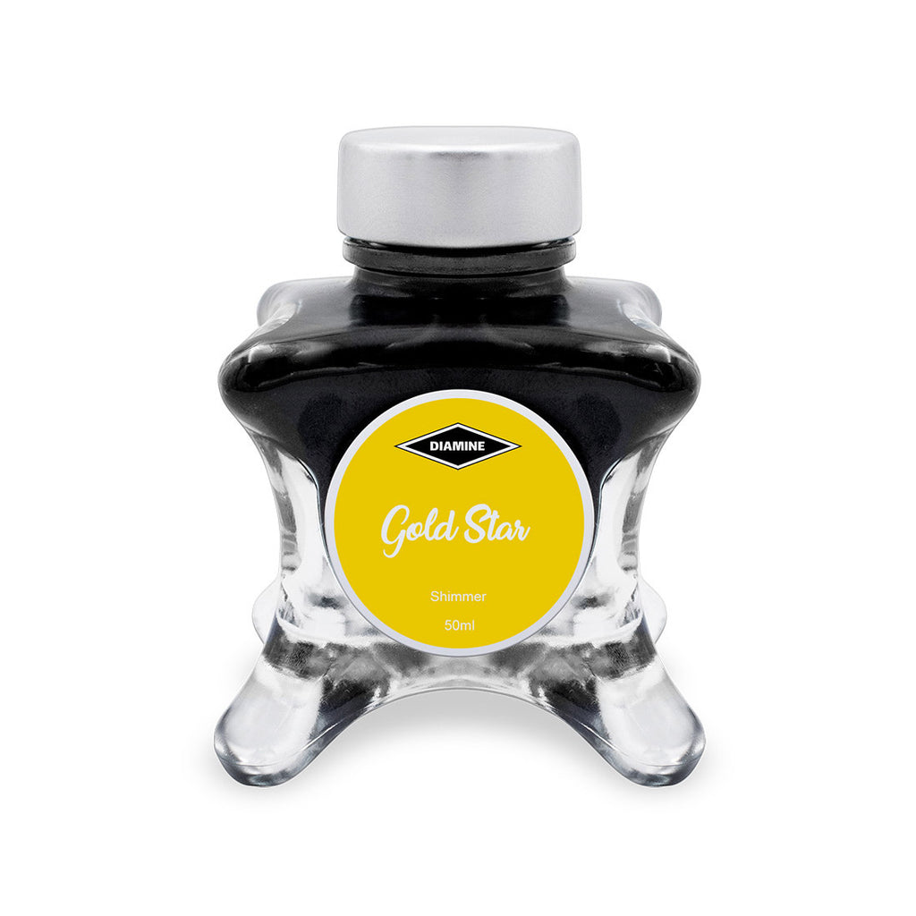 Encre Shimmer Blue Gold Star Inkvent Blue Edition 50ml Diamine