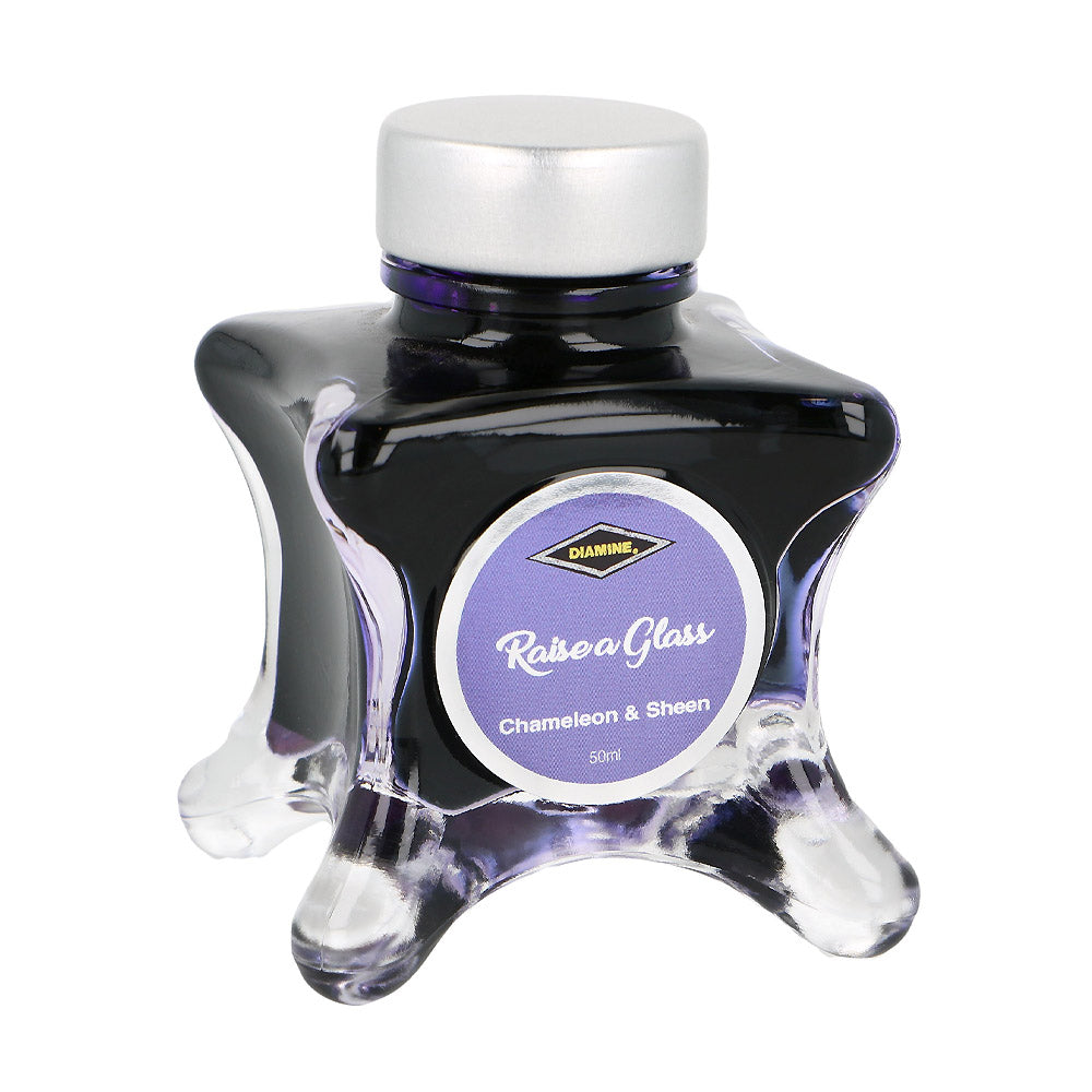Encre Chameleon & Sheen Raise a Glass Inkvent Purple Edition 50ml Diamine