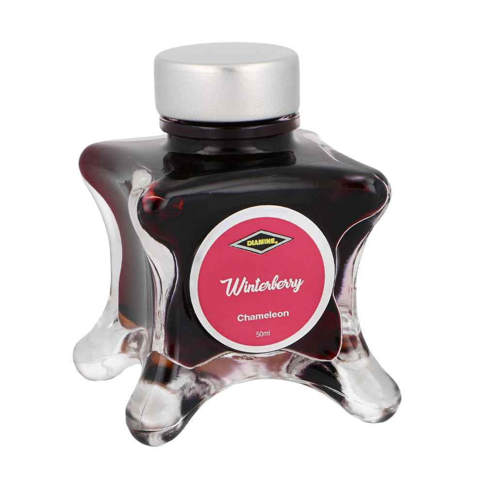 Encre Chameleon Winter Berry Inkvent Black Edition 50ml Diamine