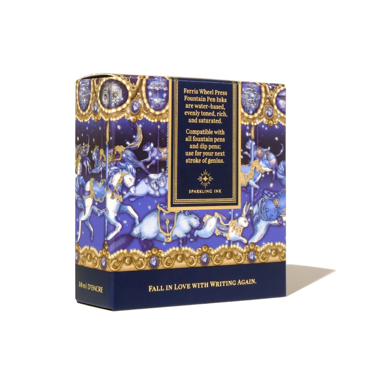 Encres pour Stylos-Plume Crystal Blue Legacy 38ml Ferris Wheel Press