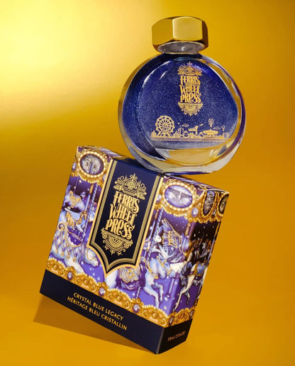 Encres pour Stylos-Plume Crystal Blue Legacy 38ml Ferris Wheel Press