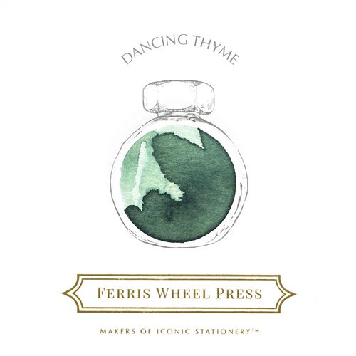 Encres pour Stylos-Plume Dancing Thyme 38ml Ferris Wheel Press