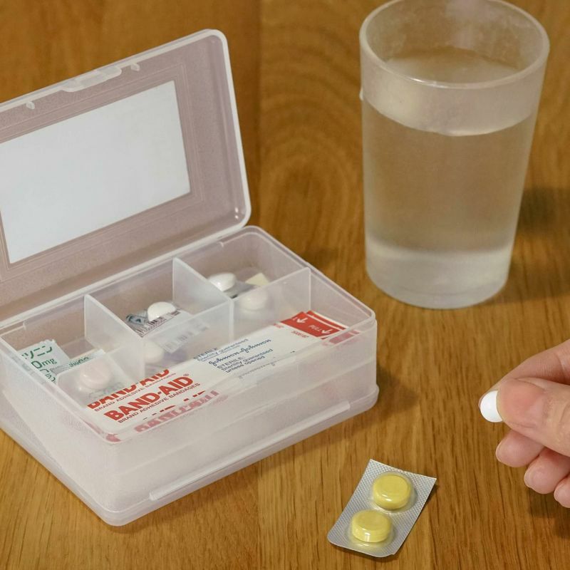 Étui de Rangement Double Transparent Penco