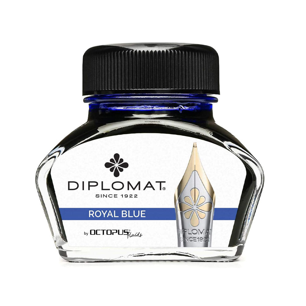 Encre pour Stylos-Plume Bleu Royal Diplomat