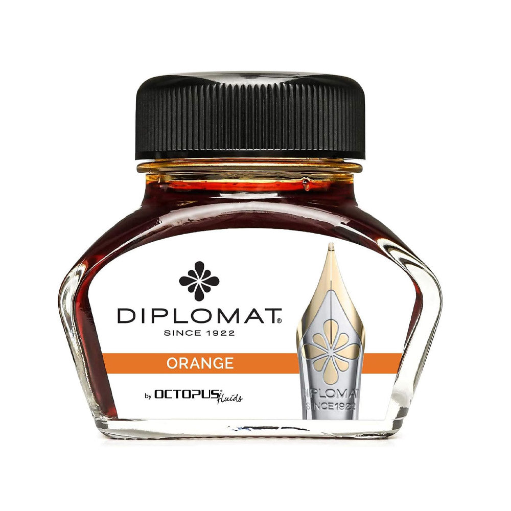 Encre pour Stylos-Plume Orange Diplomat