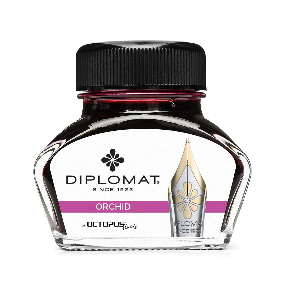 Encre pour Stylos-Plume Rose Orchidée Diplomat