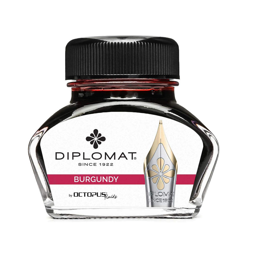 Encre pour Stylos-Plume Rouge Bordeaux Diplomat