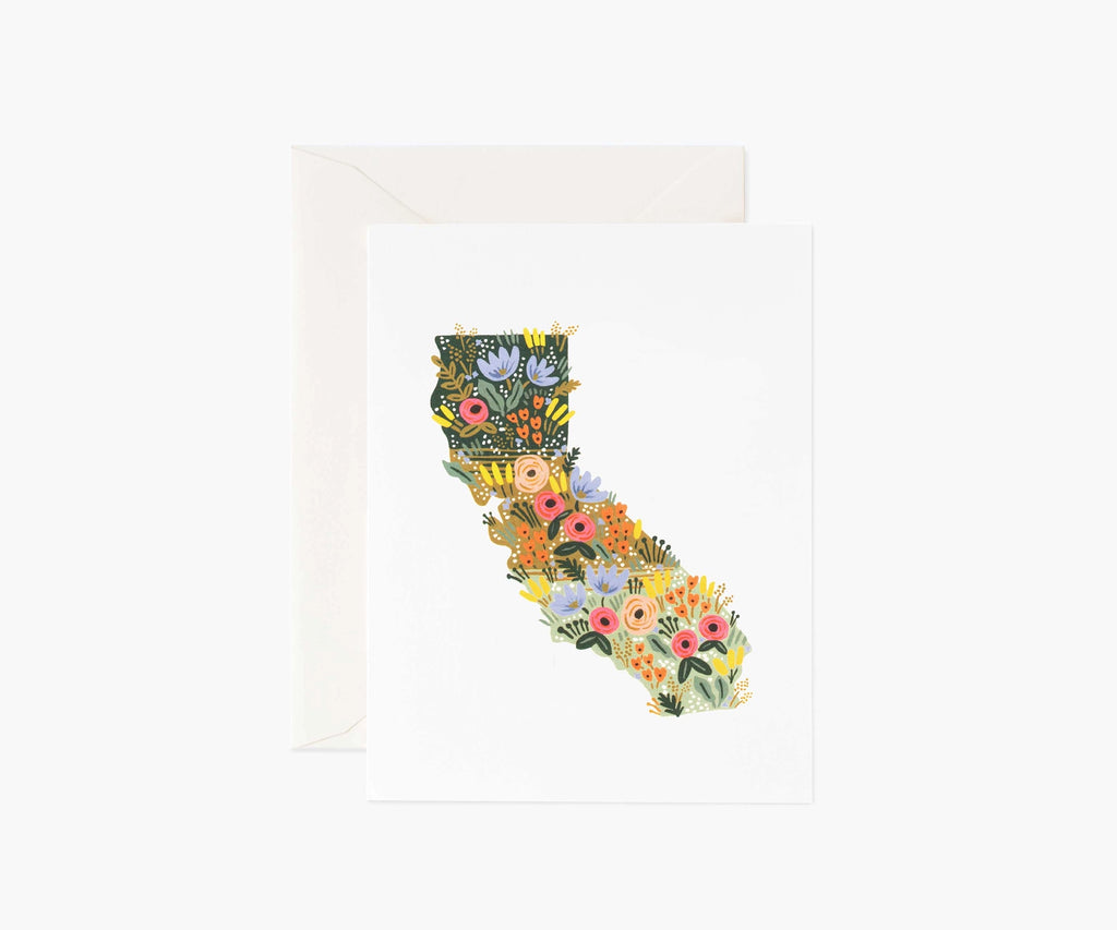 Carte postale California Wildflowers Rifle Paper Co.