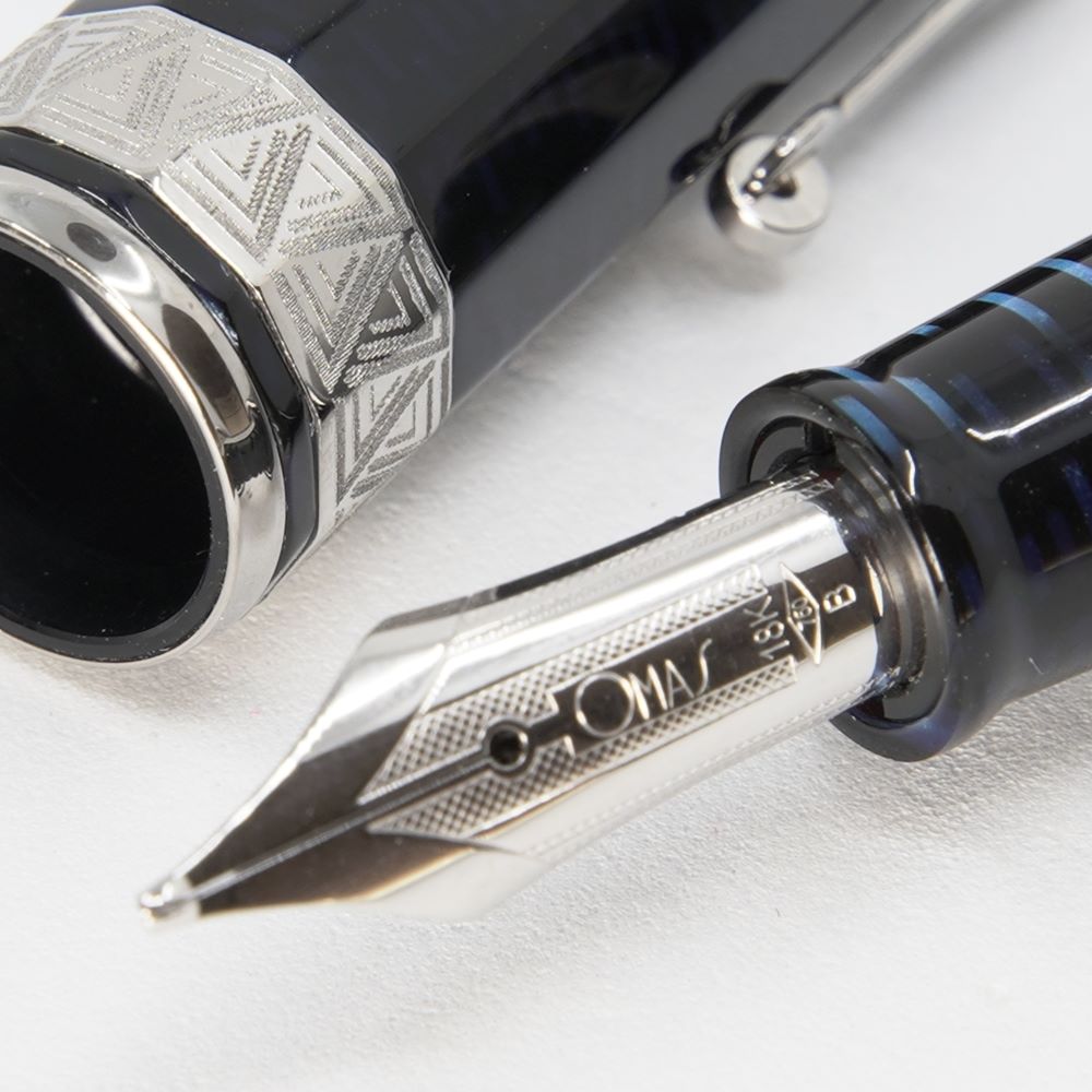 Stylo-Plume Gladiator Medium Skyscraper Bleu Armando Simoni Club