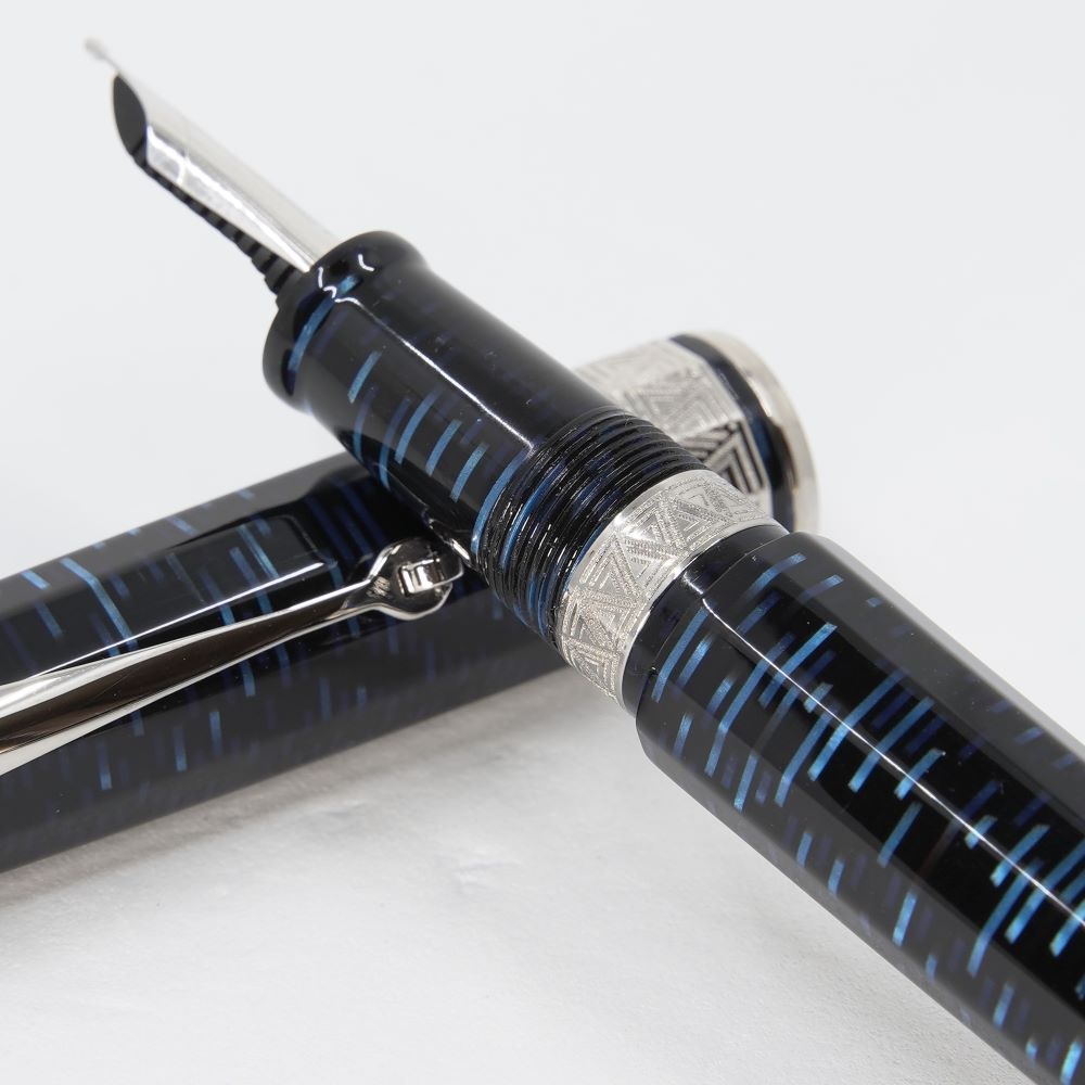 Stylo-Plume Gladiator Medium Skyscraper Bleu Armando Simoni Club