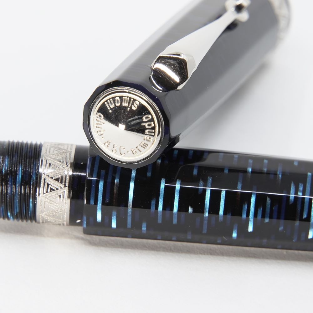 Stylo-Plume Gladiator Medium Skyscraper Bleu Armando Simoni Club