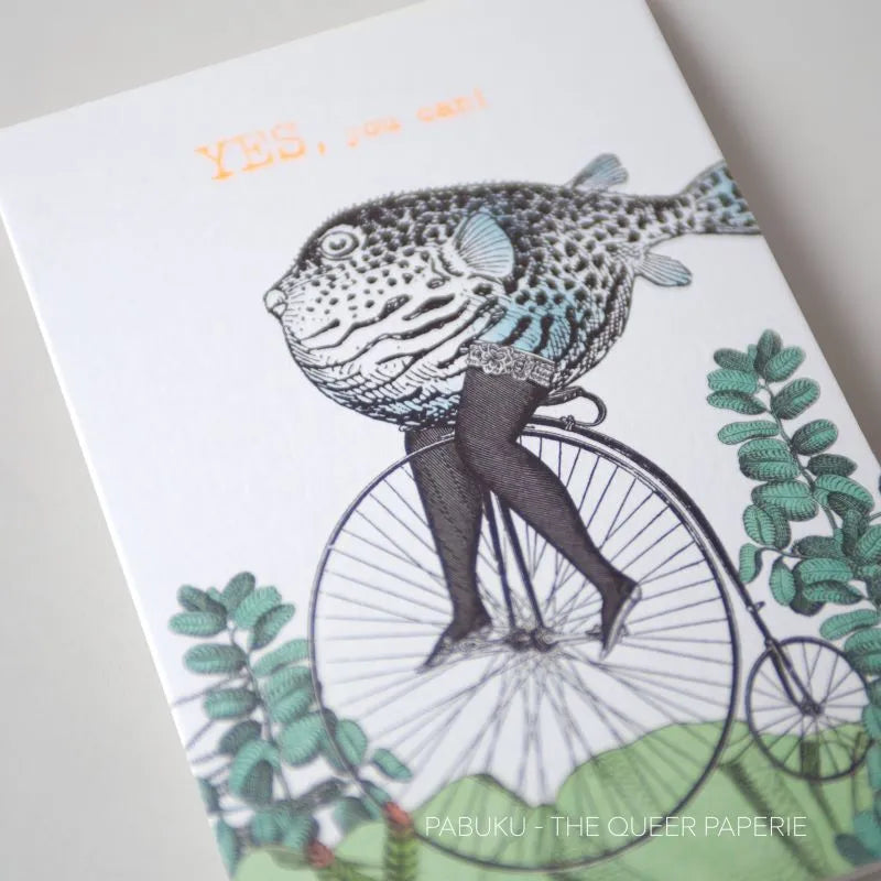 Carte de Vœux Yes, You Can! Pabuku