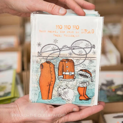 Carte de Vœux Santa Drag Pabuku