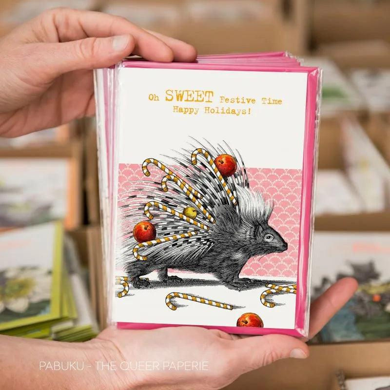 Carte de Vœux Sweet Festive Time Pabuku