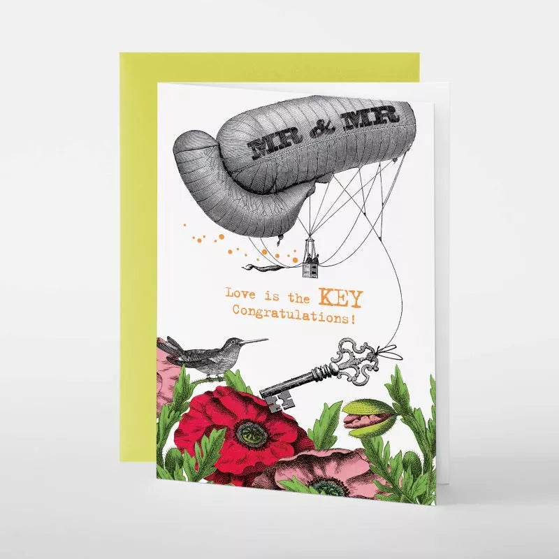Carte de Vœux Key Mr & Mr Pabuku