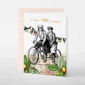 Carte de Vœux Two To Tandem Pabuku