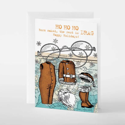 Carte de Vœux Santa Drag Pabuku