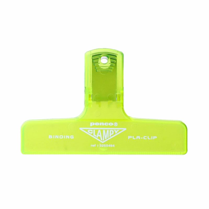 Pince Pla-Clip Jaune Transparent Penco