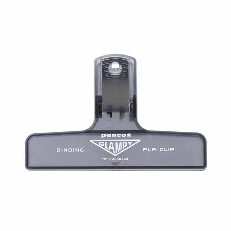 Pince Pla-Clip Noir Transparent Penco