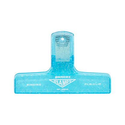 Pince Pla-Clip Pailleté Bleu Clair Penco