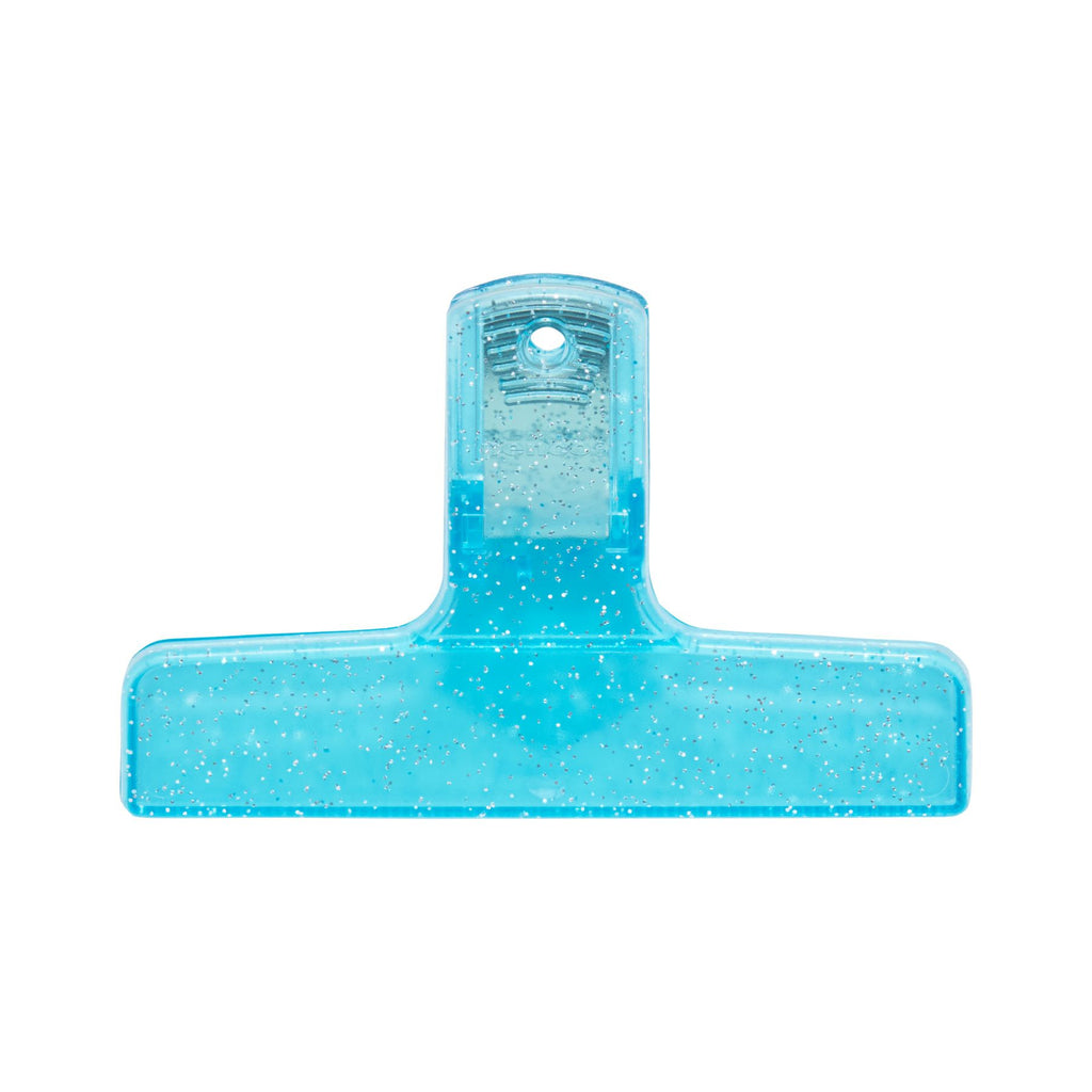 Pince Pla-Clip Pailleté Bleu Clair Penco