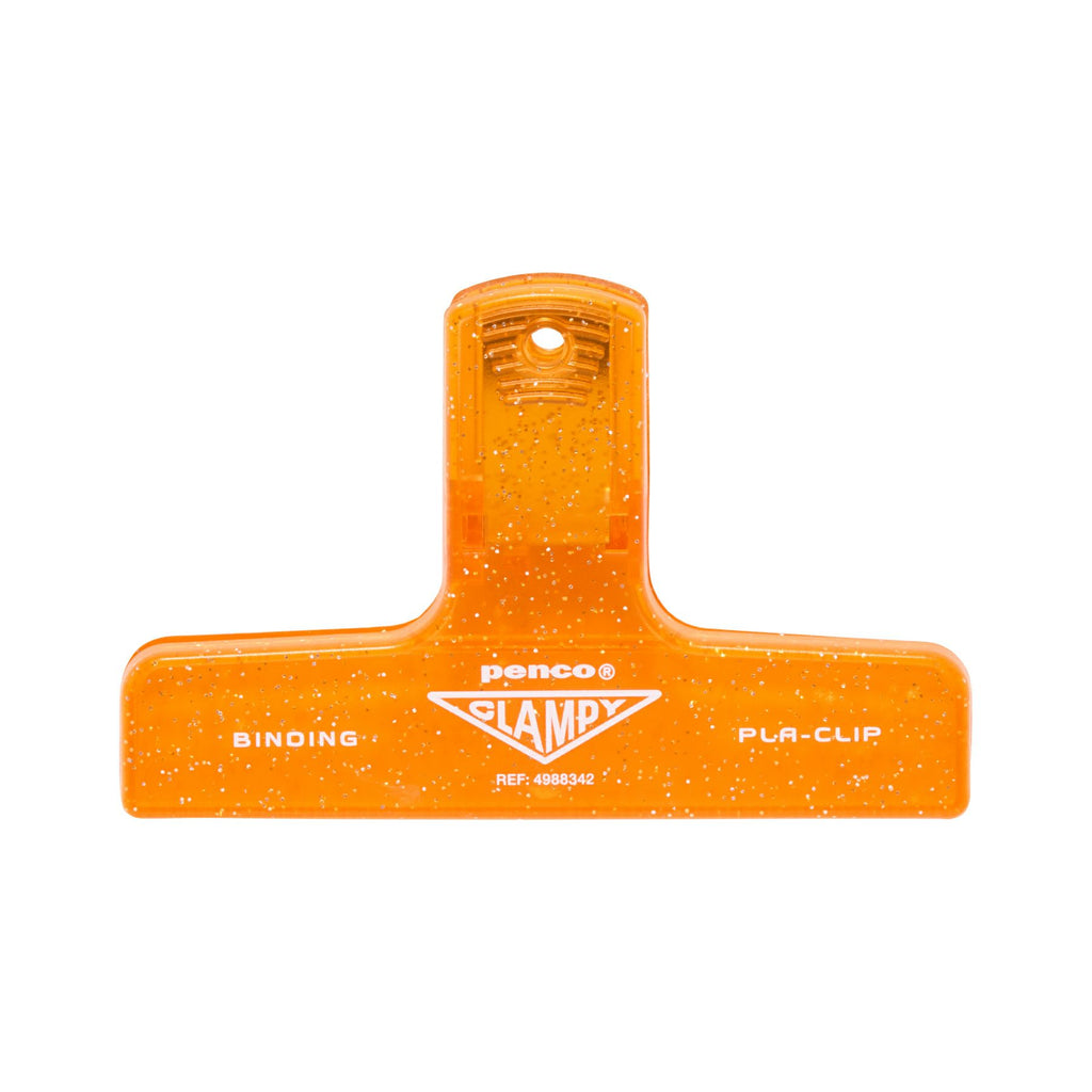 Pince Pla-Clip Pailleté Orange Penco