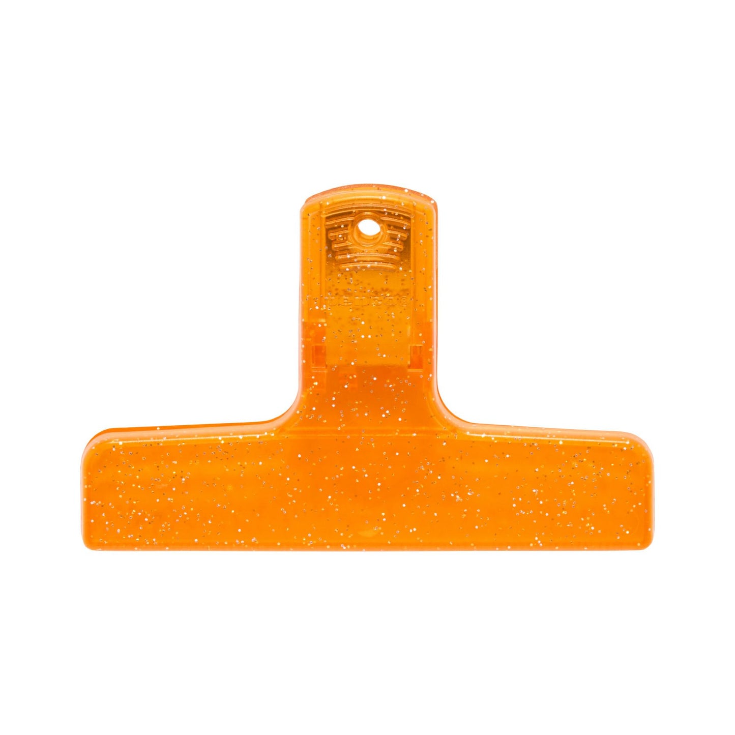 Pince Pla-Clip Pailleté Orange Penco