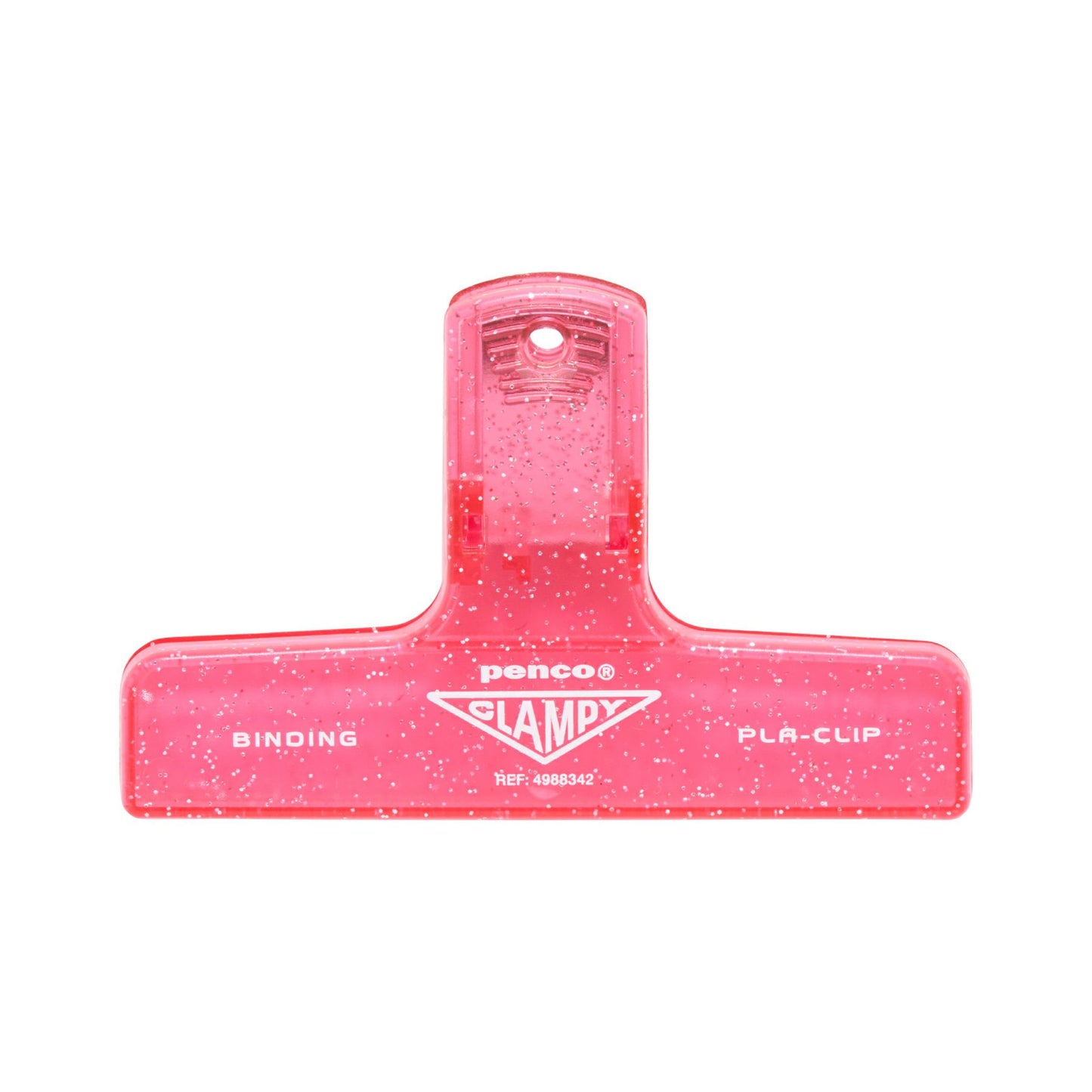 Pince Pla-Clip Pailleté Rose Penco