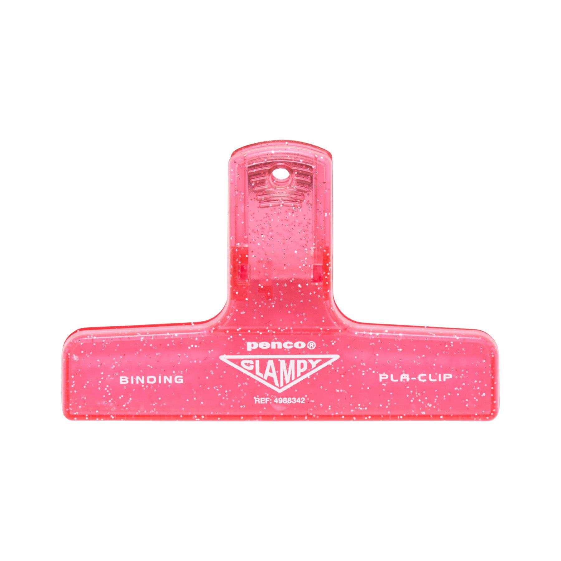 Pince Pla-Clip Pailleté Rose Penco