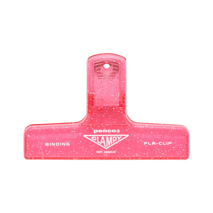 Pince Pla-Clip Pailleté Rose Penco