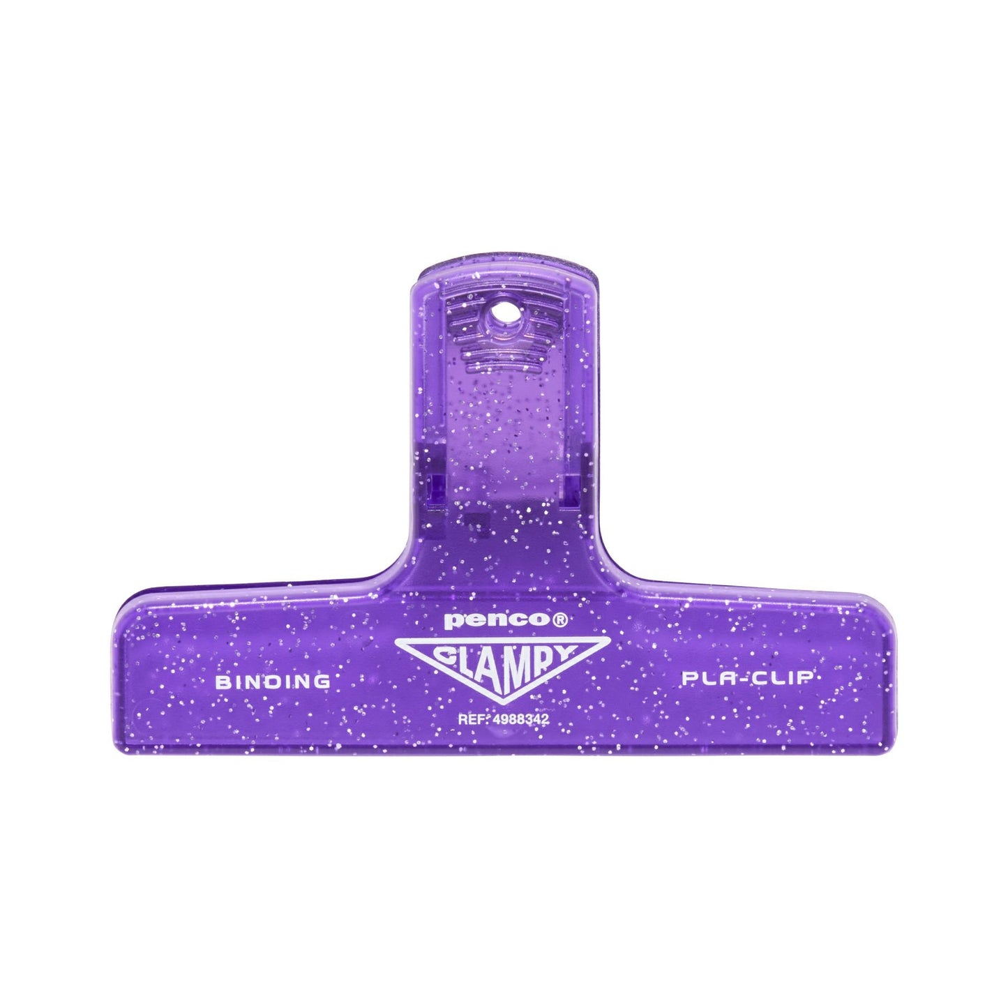 Pince Pla-Clip Pailleté Violet Penco
