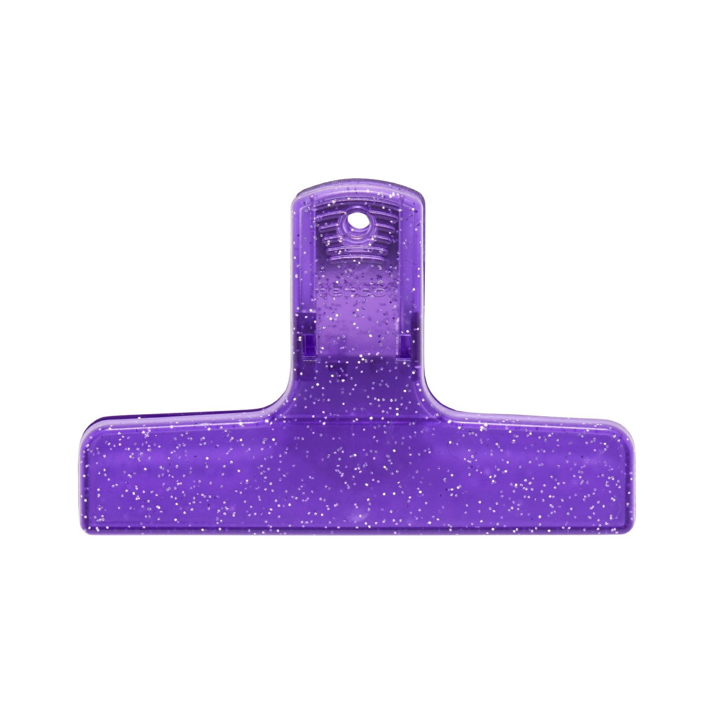 Pince Pla-Clip Pailleté Violet Penco