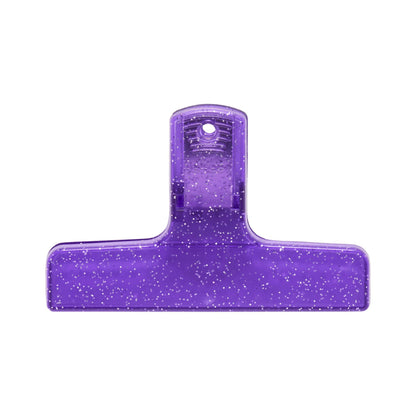 Pince Pla-Clip Pailleté Violet Penco