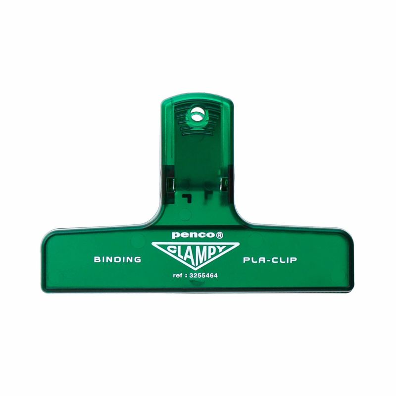 Pince Pla-Clip Vert Transparent Penco