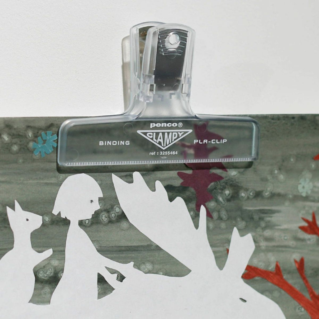 Pince Pla-Clip Transparent Penco