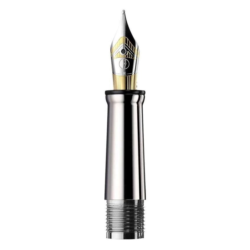 Plume Design 04 Acier Inoxydable Bicolore EF Otto Hutt