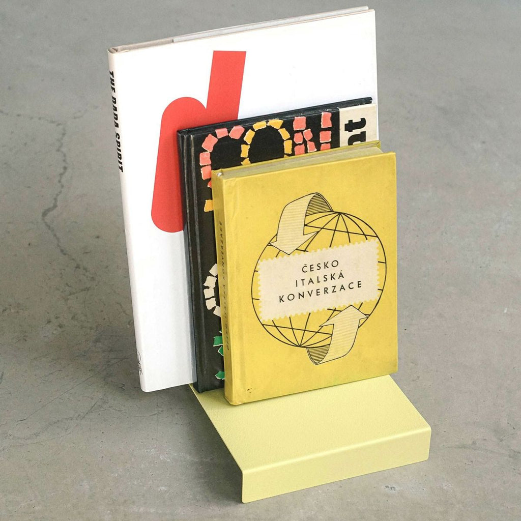 Présentoir pour Livres Acier Jaune Penco