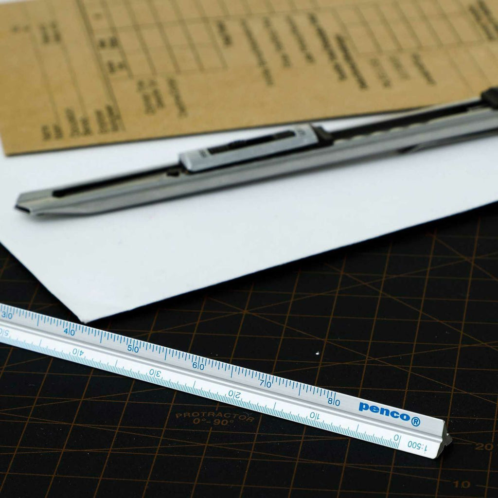 Règle Graduée pour le Dessin Argent Penco
