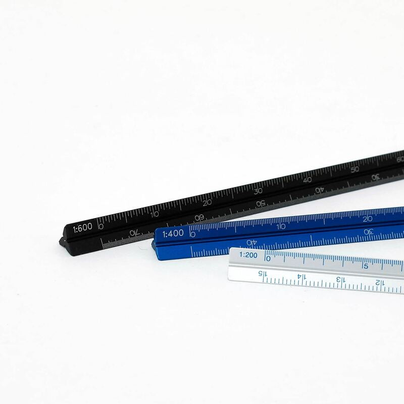 Règle Graduée pour le Dessin Bleu Penco