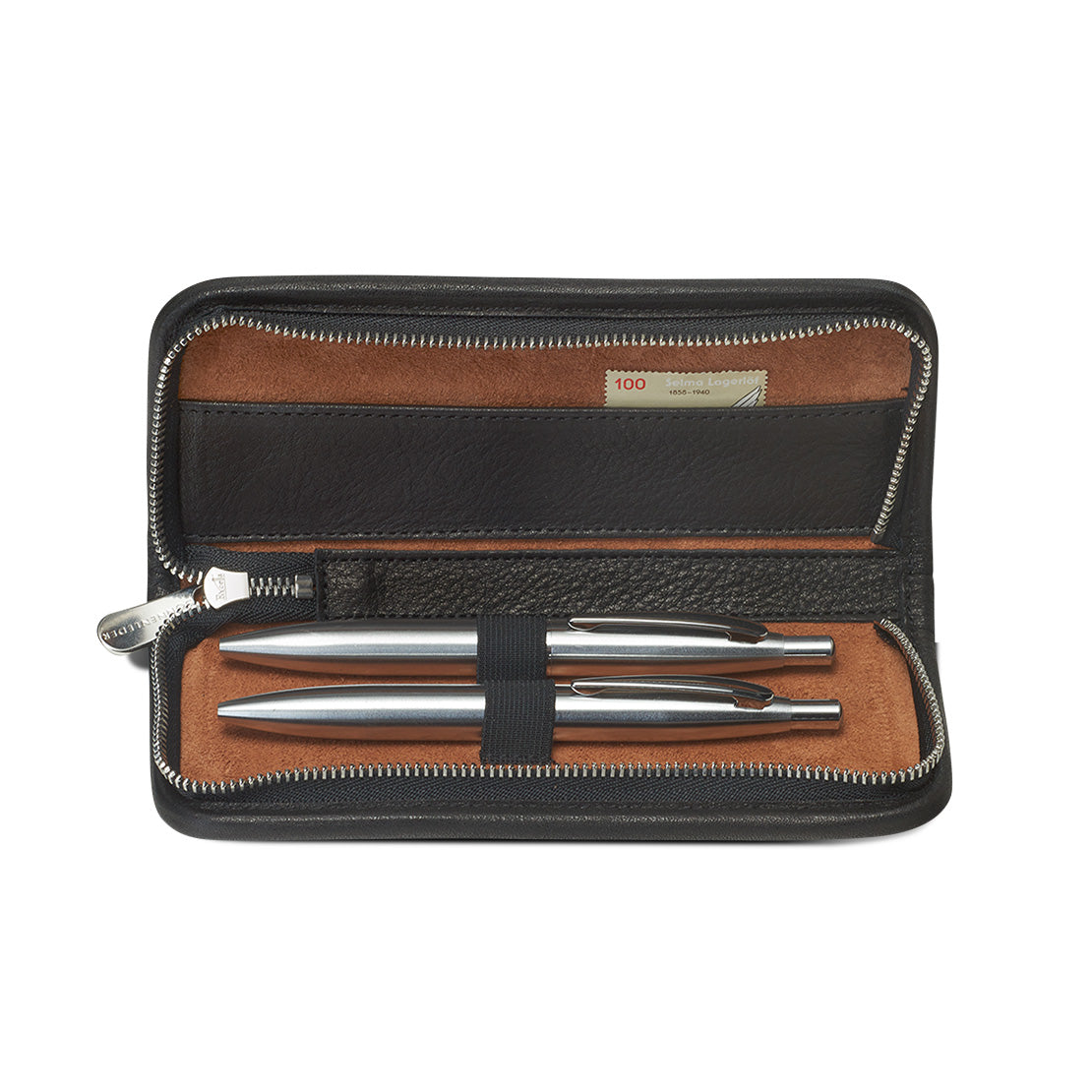 Trousse en Cuir Mörike Noir Sonnenleder