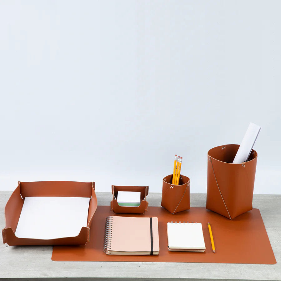 Sous-main de Bureau Ruca Marron Vacavaliente