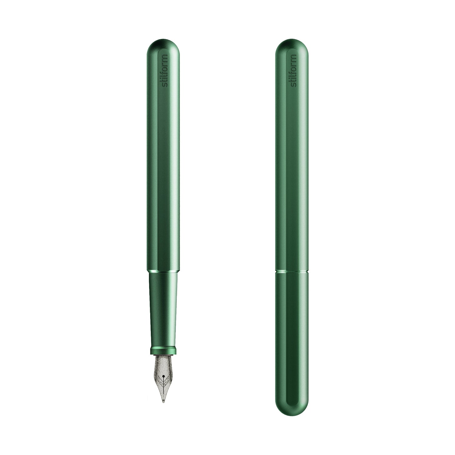 Stylo-Plume INK Aluminium Aurora Green Plume Titanium Stilform
