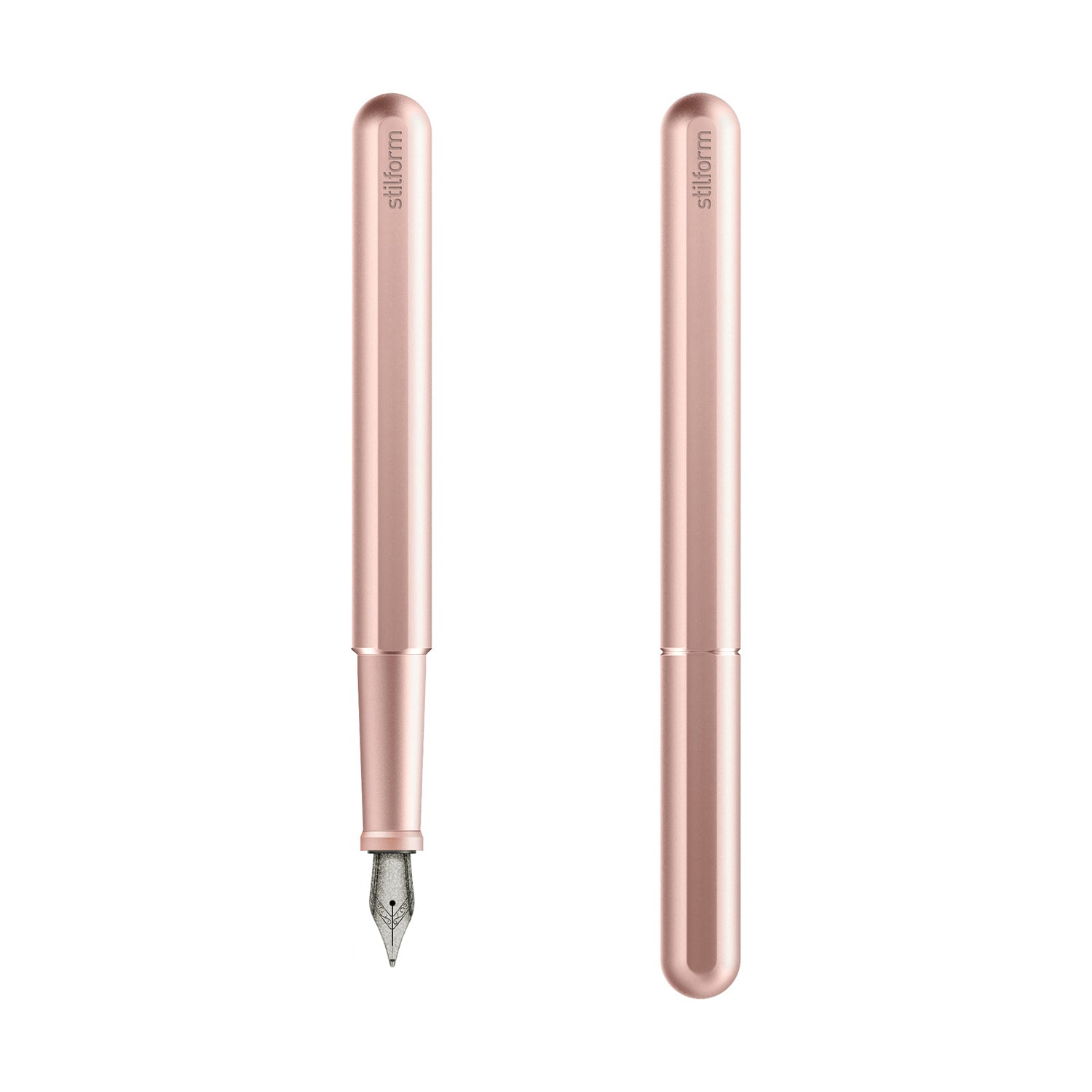 Stylo-Plume INK Aluminium Rose Moon Plume Titanium Stilform