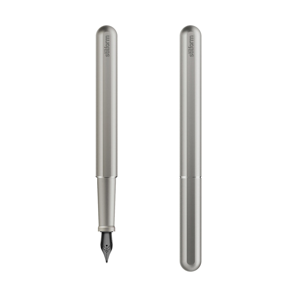 Stylo-Plume INK Titanium Matt Plume Acier Noir Stilform