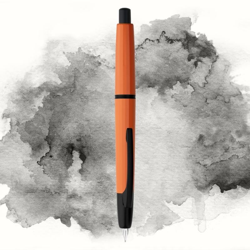 Stylo-Plume A2 Sunset Orange EF MAJOHN